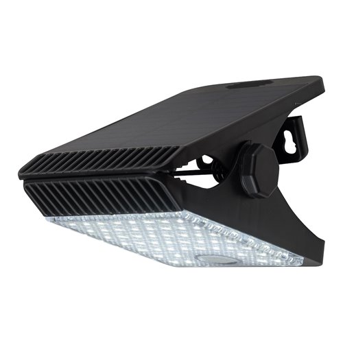 Lampa solarna LED 4W 400lm z klipsem i czujnikiem