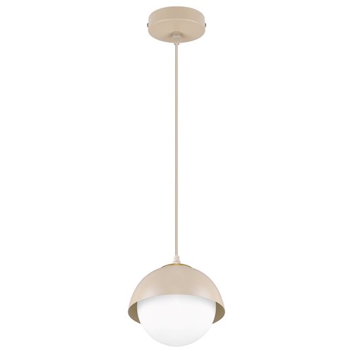 Lampa wisząca pojedyncza E27 Velia 18cm kaszmir