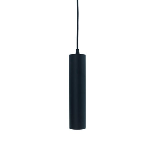 Lampa szynowa zwis 1-fazowa tuba 24cm czarna