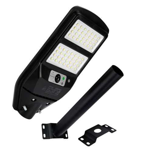 Lampa uliczna solarna Sun 750lm 6500K z uchwytem