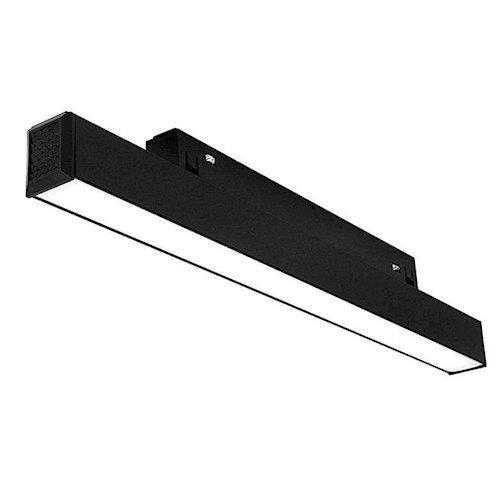 Lampa linia magnetyczna czarna Zigbee CCT 12W 30cm