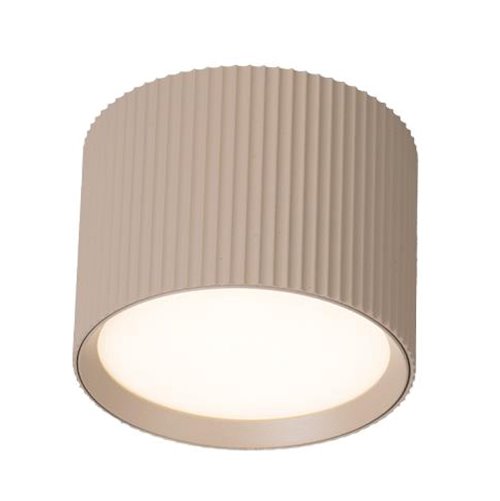 Lampa sufitowa GX53 Liora okrągła beżowa