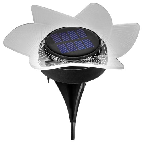 Lampa LED Kwiat solarna wbijana