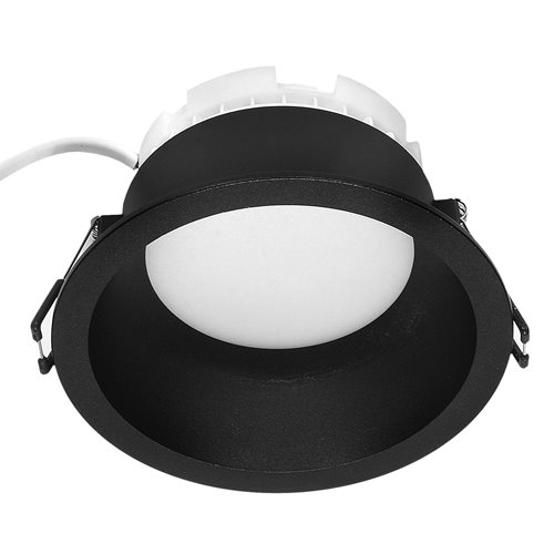 Oprawa wpuszczana Downlight GX53 okrągła czarna