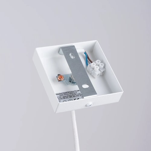 Lampa wisząca dekoracyjna Prysm 1xG9 biała