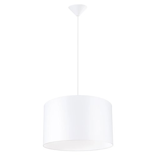 Lampa wisząca minimalistyczna Nova 40cm 1xE27 biała