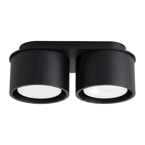 Lampa sufitowa podwójna tuba Modo 2xGx53 czarna
