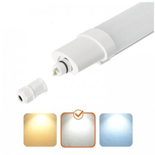 Oprawa hermetyczna LED Cortez PRO 50W 120cm 6500lm 4000K