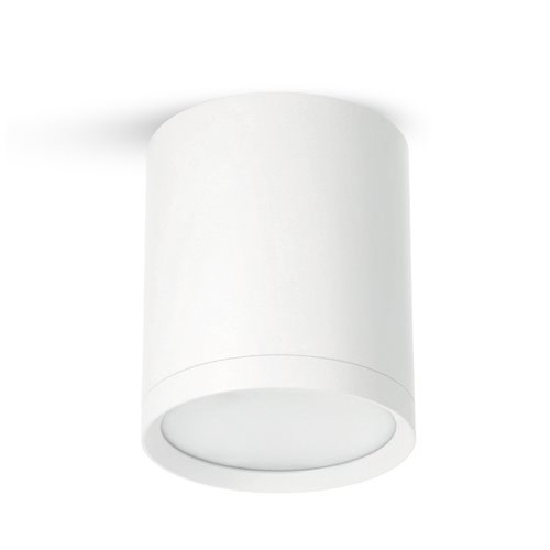Lampa natynkowa okrągła 85x96mm GX53 biała