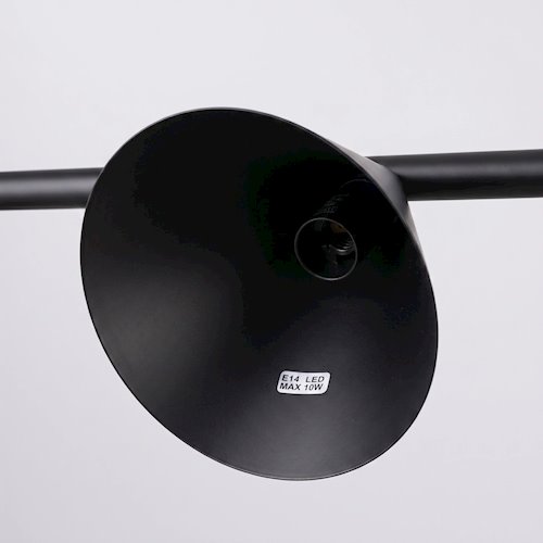Lampa wisząca Nox 4-punktowa 4xE14 czarna