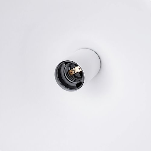 Lampa wisząca stożkowy klosz Nox 40cm 1xE27 biała