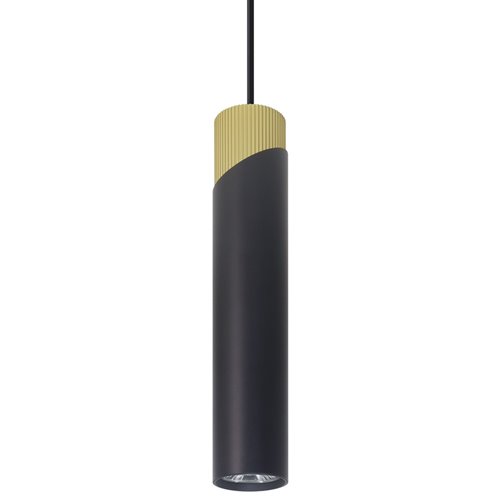 Lampa wisząca Neo cylinder 1xGU10 czarno-złota