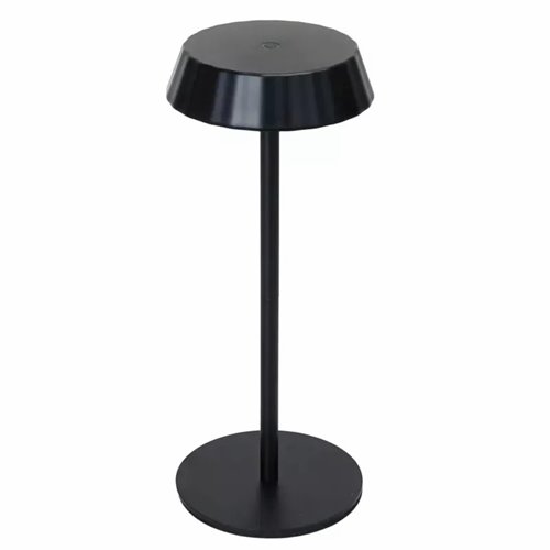 Lampka stołowa LED dotykowa 2,4W z akumulatorem czarna
