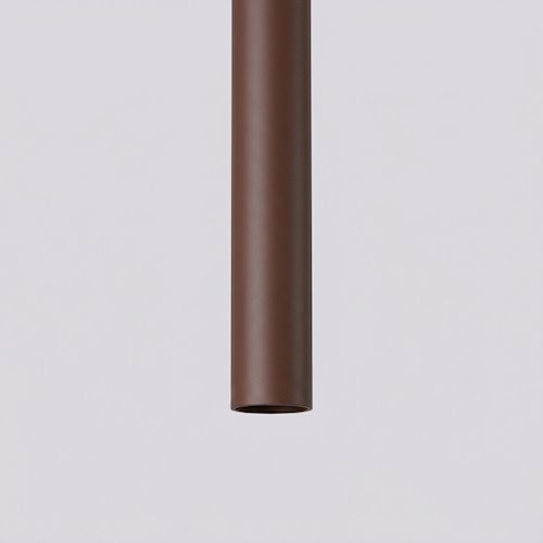 Lampa wisząca podwójna tuba Pastelo 2xG9 brązowa