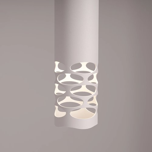 Lampa wisząca tuba Liro 1xGU10 biała