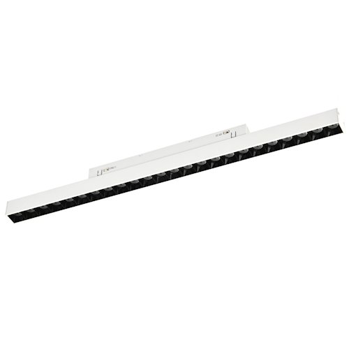 Lampa magnetyczna Grille Genesis biała 12W 22cm 3CCT