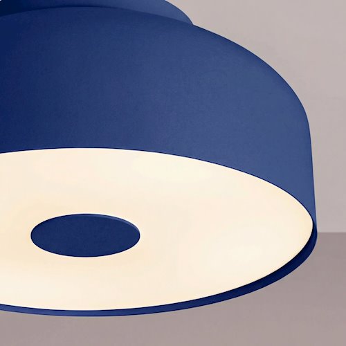 Lampa sufitowa okrągła Omiq 4xE27 ultramarynowa