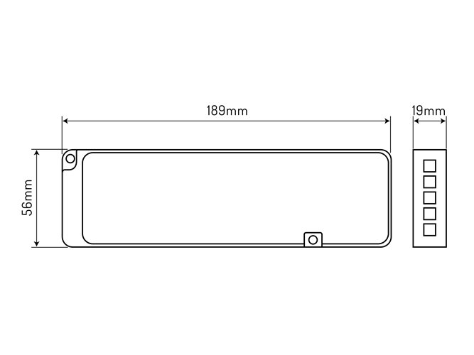 Zasilacz LED Multipower 12V 5A 60W LED line