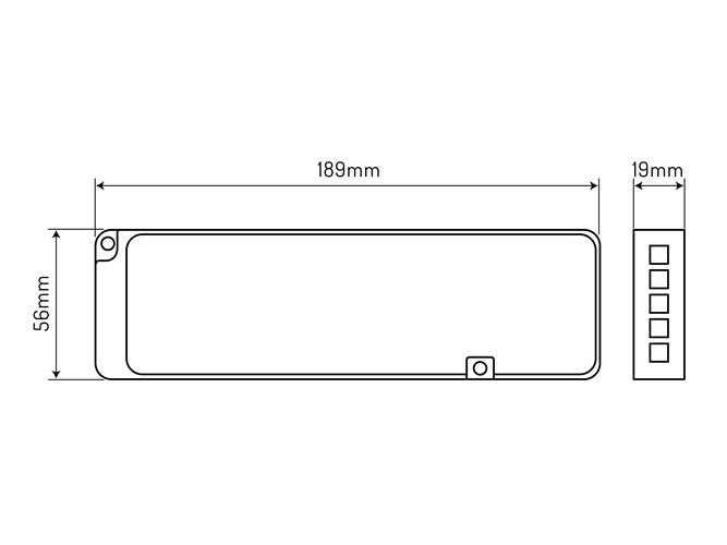 Zasilacz LED Multipower 12V 5A 60W LED line