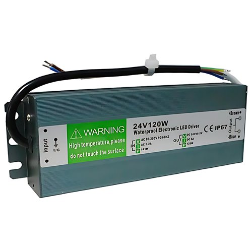 Zasilacz hermetyczny LED Slim IP67 24V 120W 5A