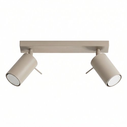 Kinkiet listwa z reflektorami Ring 2xGU10 taupe