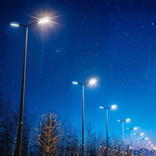 Lampa uliczna LED 200W MEZZO IP65 - biała dzienna