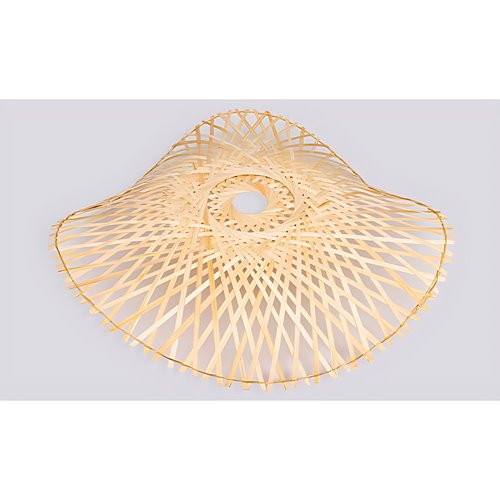 Lampa wisząca 1xE27 Boho z odkrytą żarówką 45cm