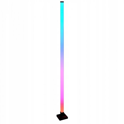 Lampa stojąca LED RGB 10W muzyczna Tuya Smart czarna