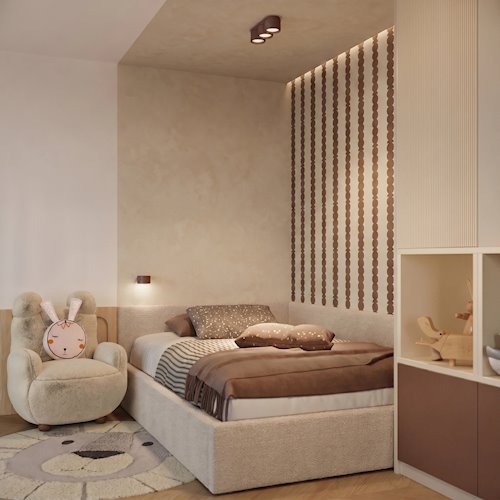 Lampa sufitowa potrójna tuba Modo 3xGx53 brązowa