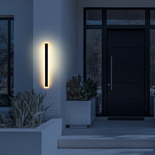 Lampa architektoniczna LED 30W 150cm Wow CCT czarna