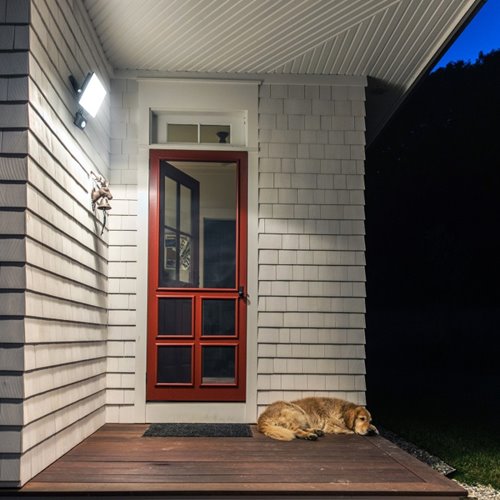 Naświetlacz LED z czujnikiem 10W Delyo 800lm Neutralny