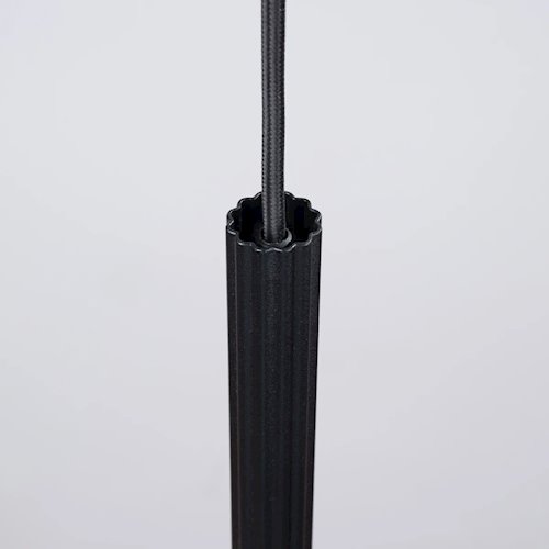 Lampa wisząca cienka tuba Arche 1xG9 czarna