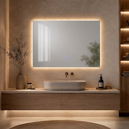 Lustro z oświetleniem LED 60x80cm Wonder 20W 3CCT