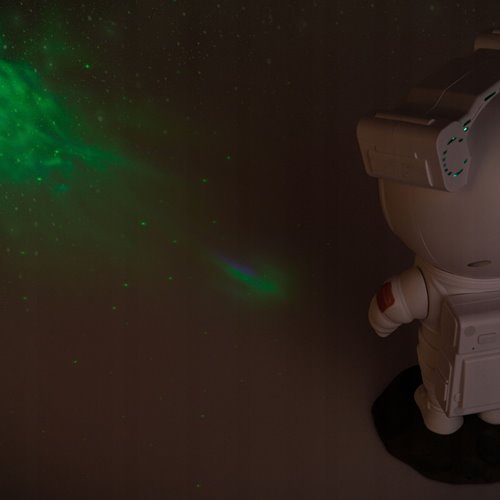 Lampka LED dla dzieci projektor gwiazd Astronauta 23cm