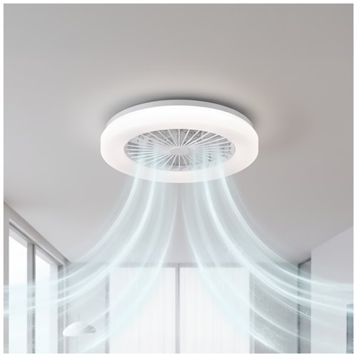 Plafon LED CCT z wentylatorem Ventelux 24W+15W biały