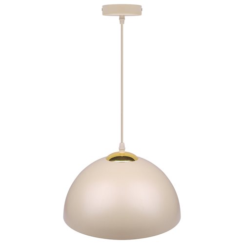 Lampa wisząca E27 żyrandol Velia 30cm kaszmir
