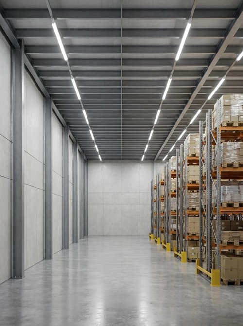 Lampa hermetyczna LED z czujnikiem 150cm LINIX 45W 5400lm