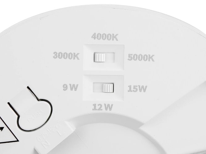 Panel LED okrągły Easy Flex 9-12-15W CCT 1050lm biały