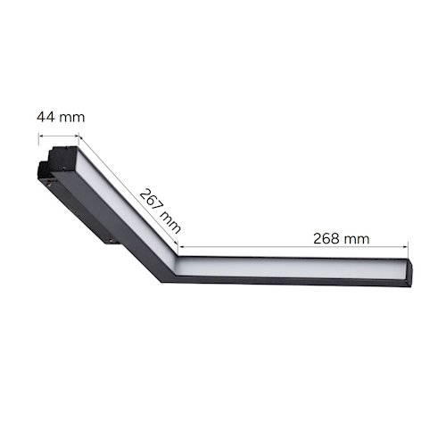 Lampa poprzeczna magnetyczna Genesis biała 24W 3CCT
