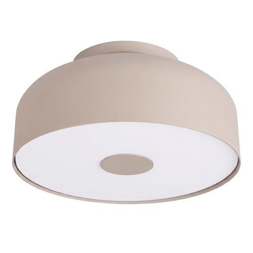 Lampa sufitowa okrągła Omiq 4xE27 taupe