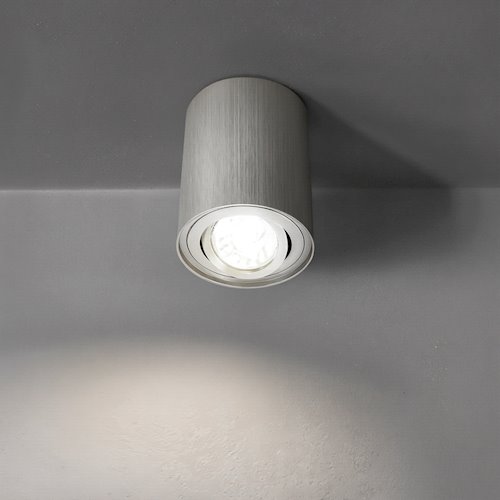 oprawa natynkowa okragla chrom