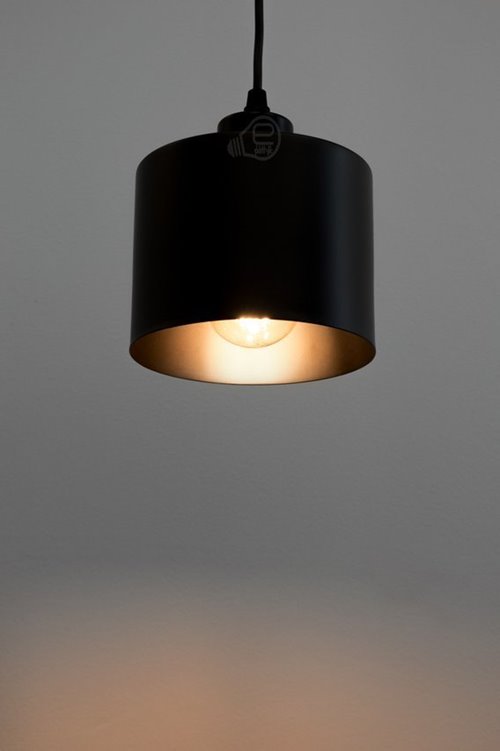 Lampa wisząca VESPER 1xE27 czarna