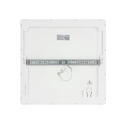 Panel LED o mocy 16W okrągły, podtynkowy, szklany z serii GLASS - biała  dzienna