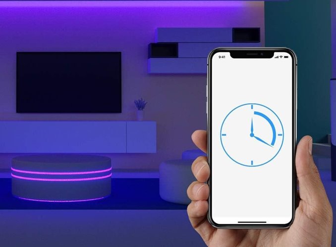 Sterownik LED Digital RGB Muzyczny Bluetooth 8 kanałów z pilotem