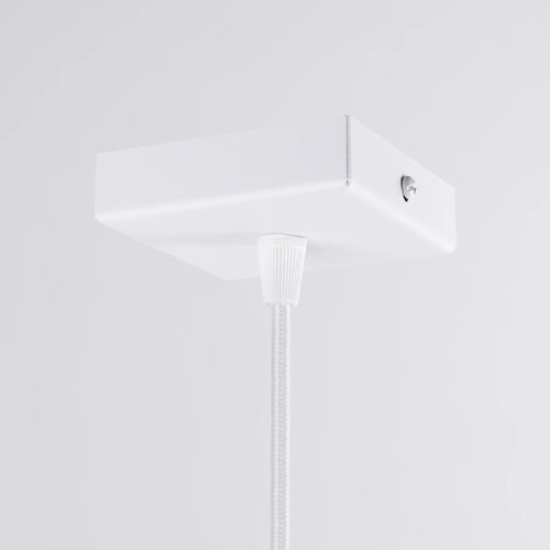 Lampa wisząca dekoracyjna Prysm 1xG9 biała
