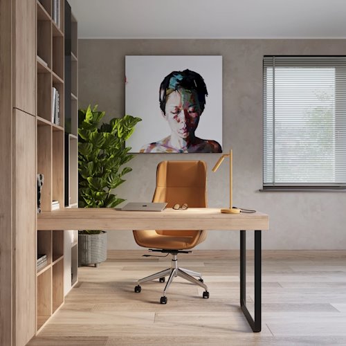 Lampa biurkowa Pastelo 1xG9 złota