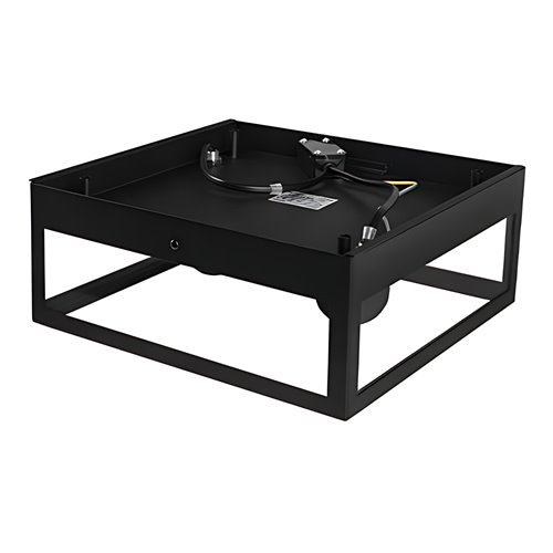 Lampa elewacyjna sufitowa 2xE27 Lidia czarna