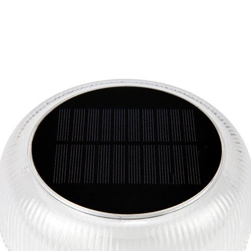 Słupek ogrodowy solarny Suntis z okrągłym kloszem 47cm