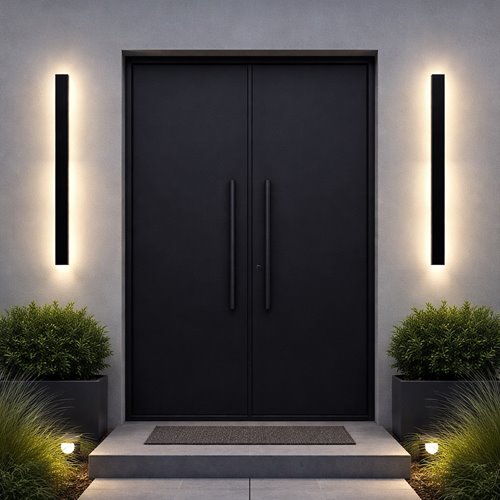 Lampa architektoniczna LED 20W 120cm Now CCT czarna
