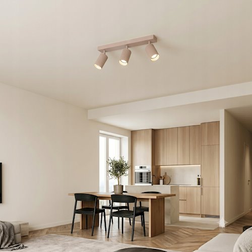 Kinkiet z reflektorami 3xGU10 Lucilla beżowy